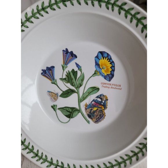 Portmeirion Botanic Gardens Trailing Bindweed 8" soup salad bowl - Picture 3 of 6